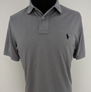 Polo Ralph Lauren men's gray performance polo shirt Medium like new